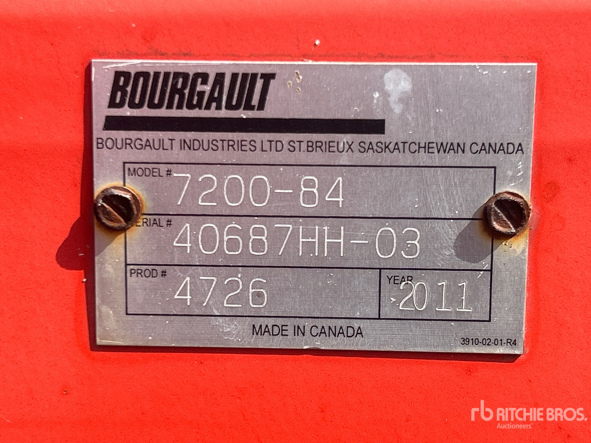 2011 Bourgault 7200