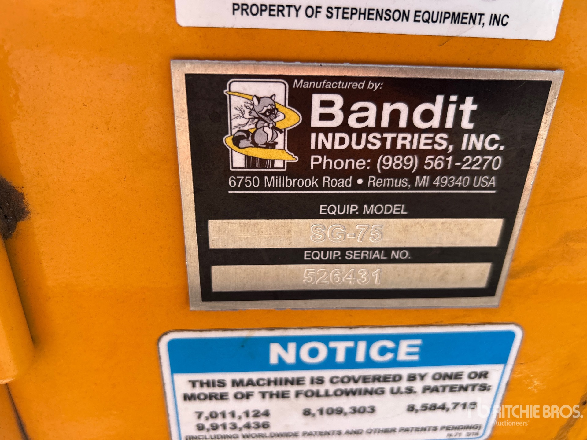Photo of a  Bandit SG75