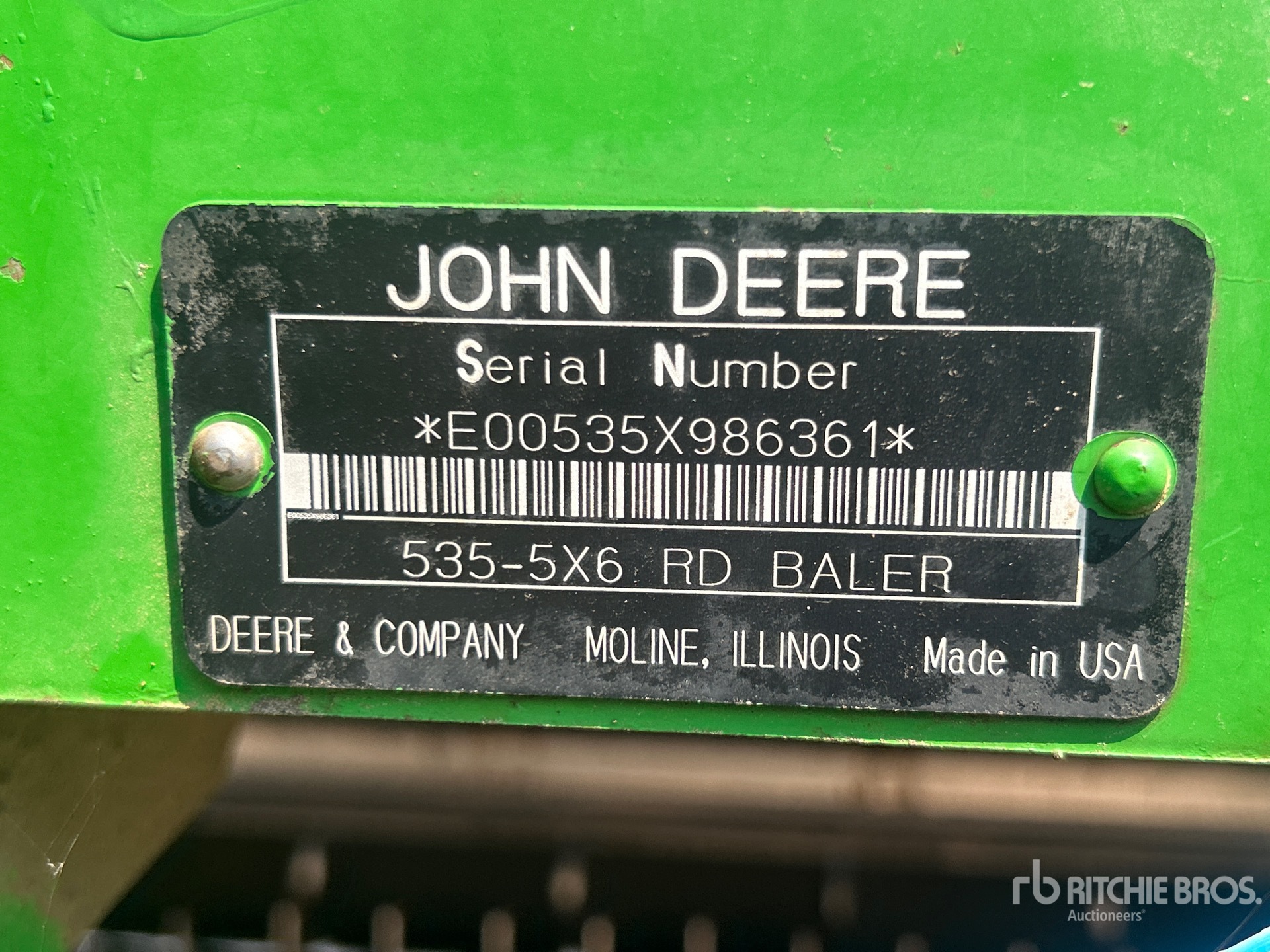 1995 John Deere 535