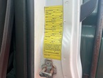 General Appearance with Motor Vehicle Safety Standards Label