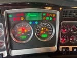 Cab with Spie luminose del motore