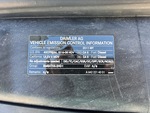 Engine with Emission Control Label