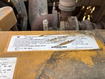 Engine with Emission Label