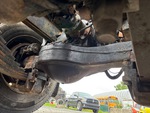Underbody with Eje trasero