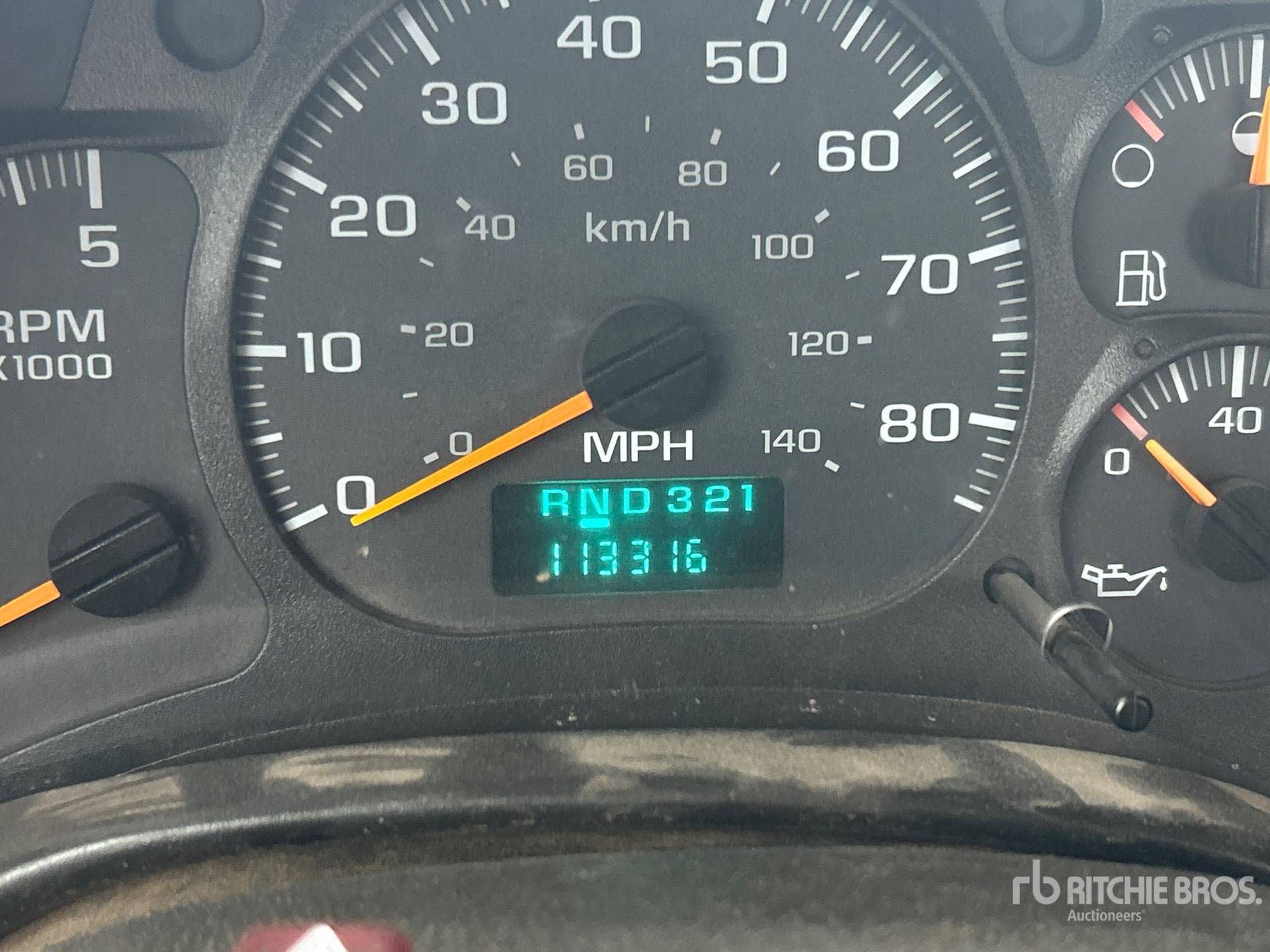 General Appearance with Hour Meter / Odometer