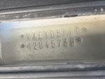 General Appearance with Frame Stamp Serial Number/VIN Photo