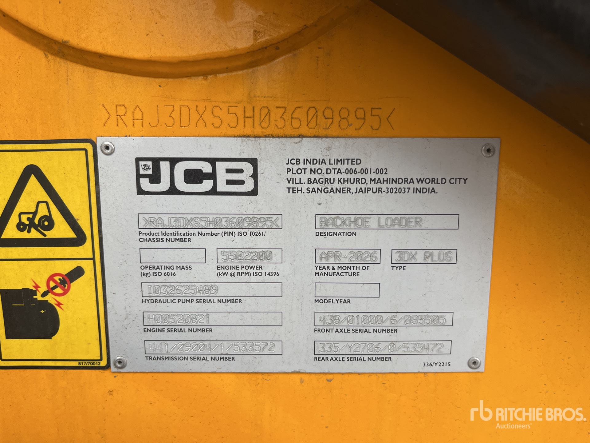 2026 JCB 3DX PLUS