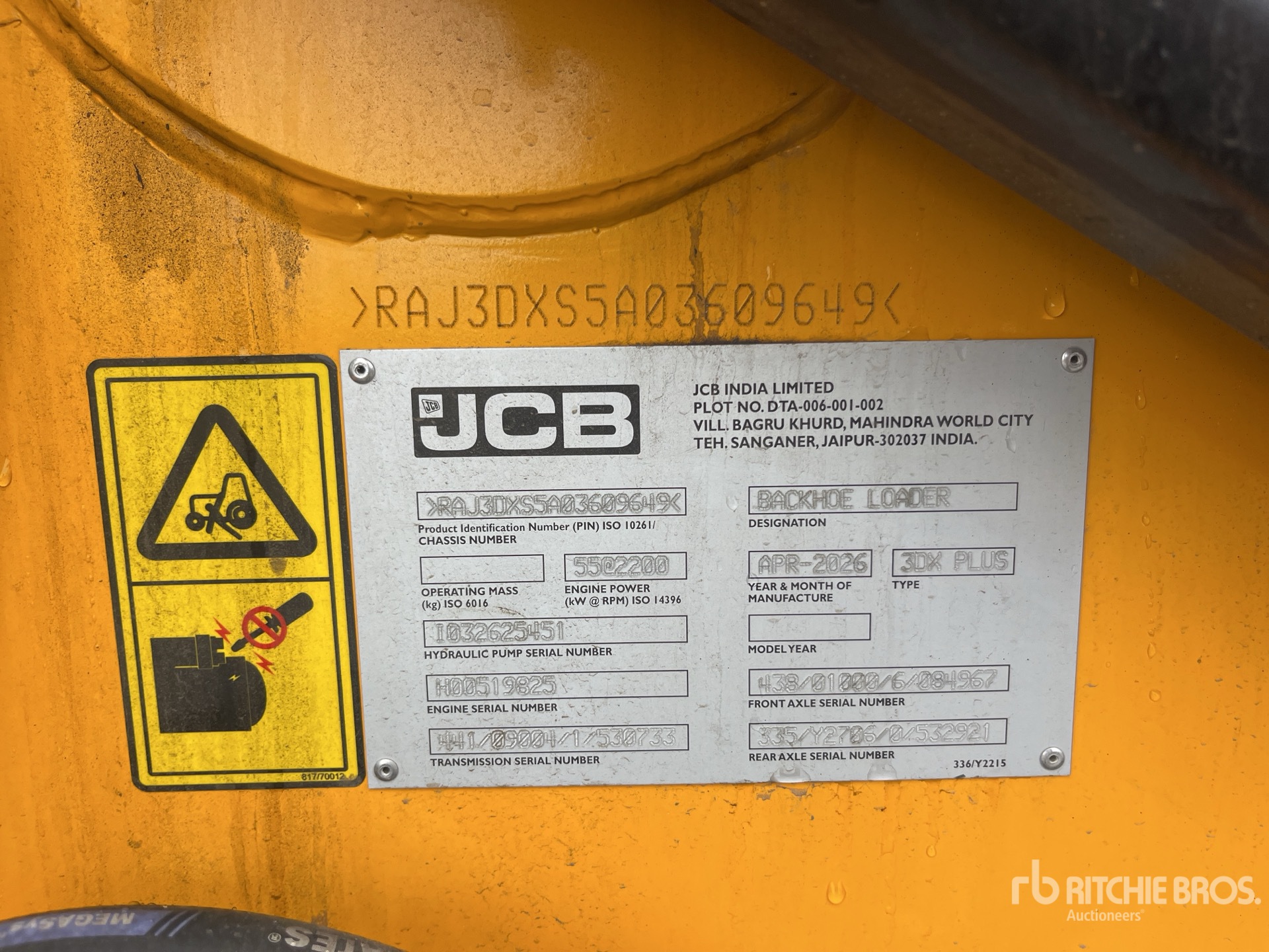 2026 JCB 3DX PLUS