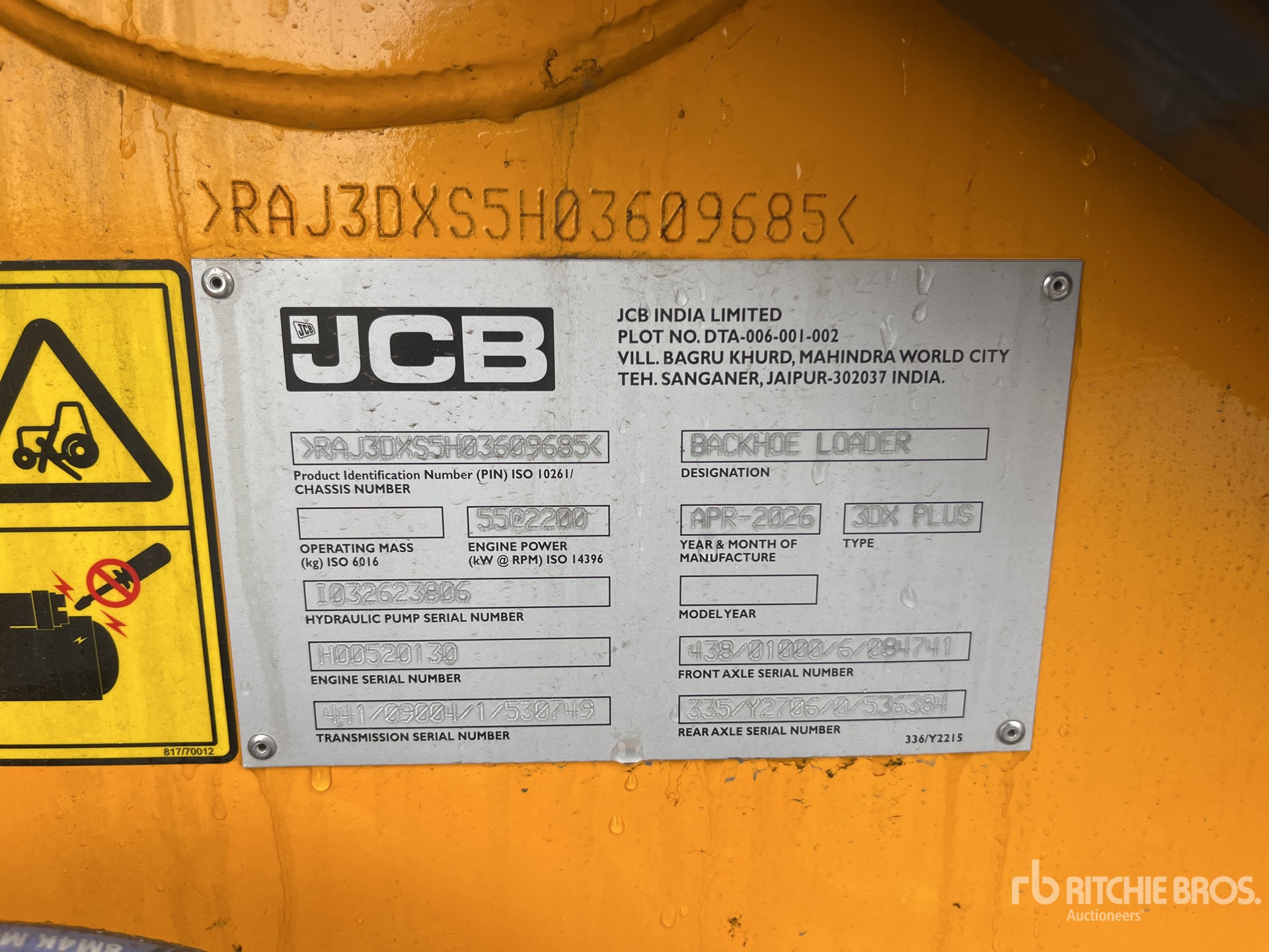 2026 JCB 3DX PLUS