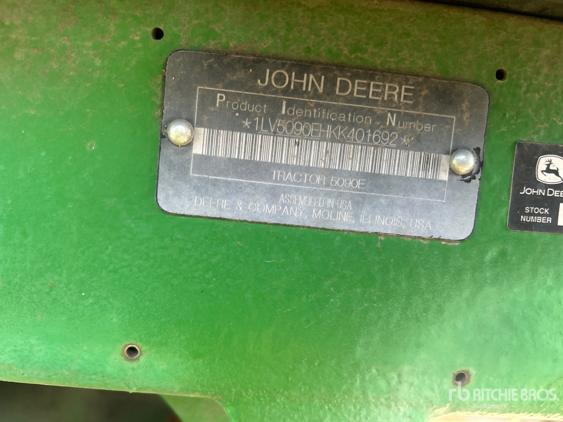 Photo of a 2018 John Deere 5090E