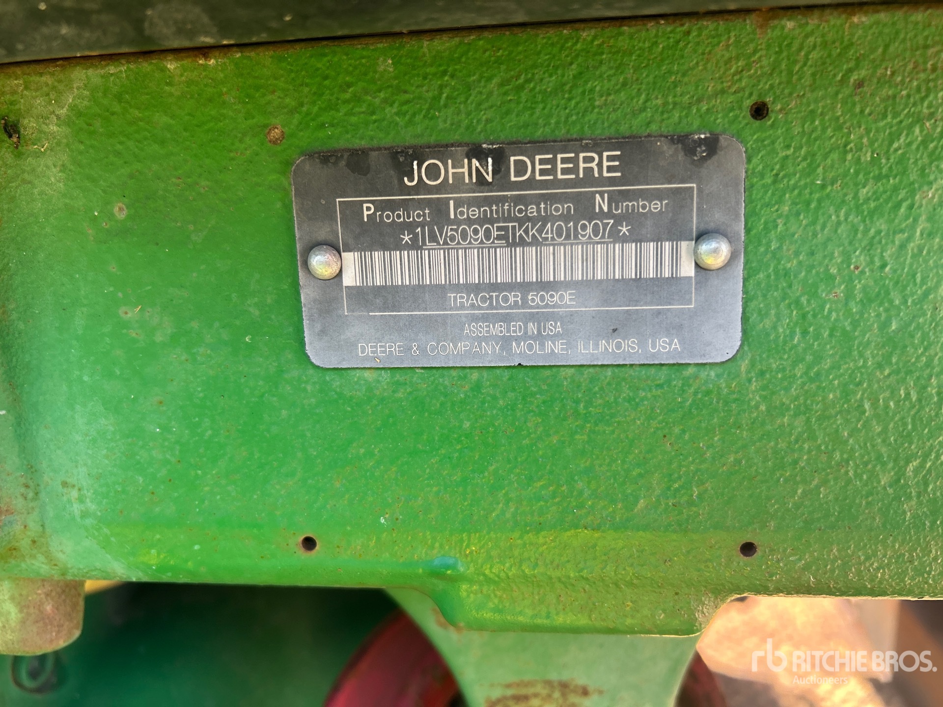 Photo of a 2019 John Deere 5090E