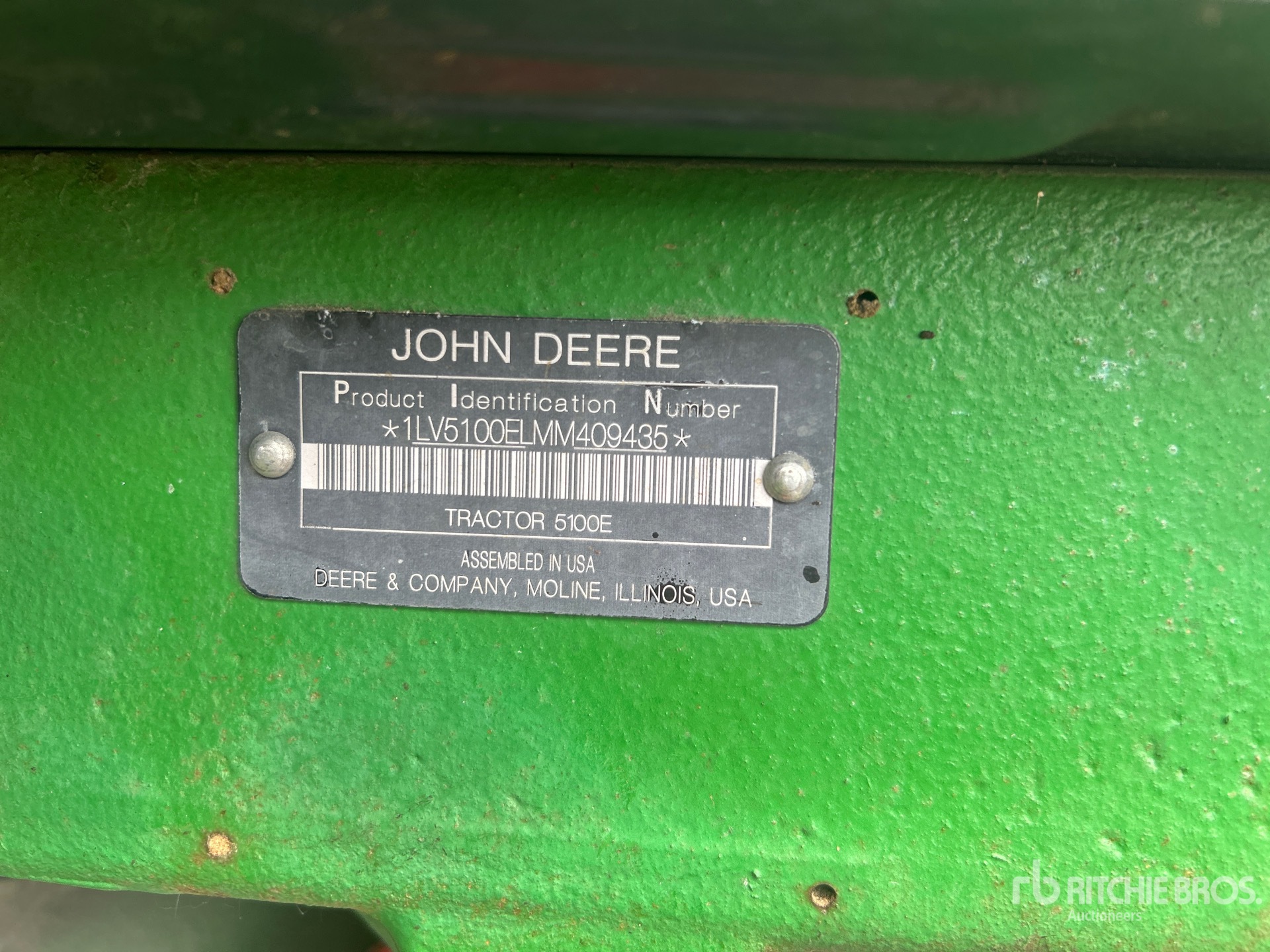 Photo of a 2020 John Deere 5100E