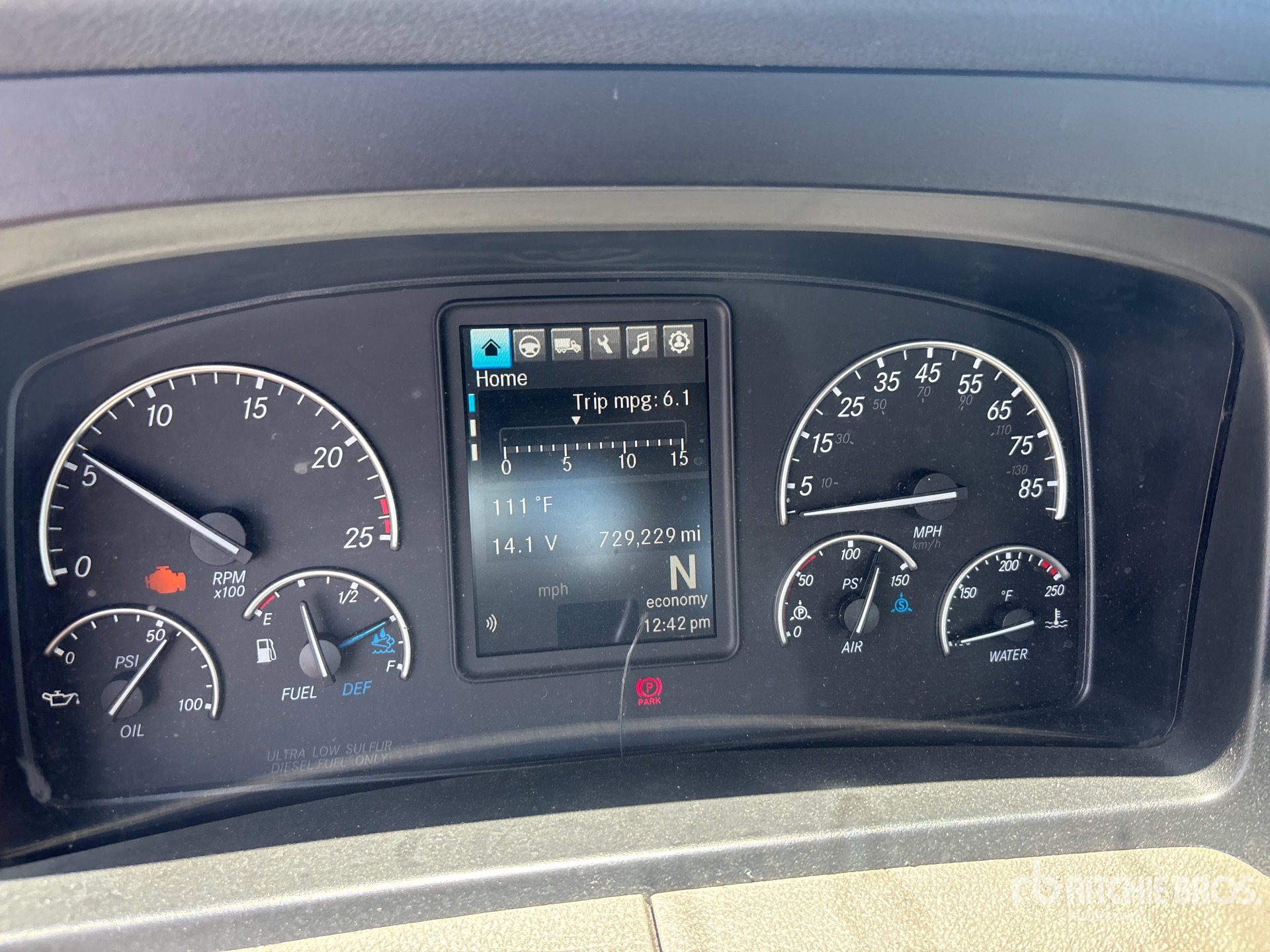 General Appearance with Hour Meter / Odometer