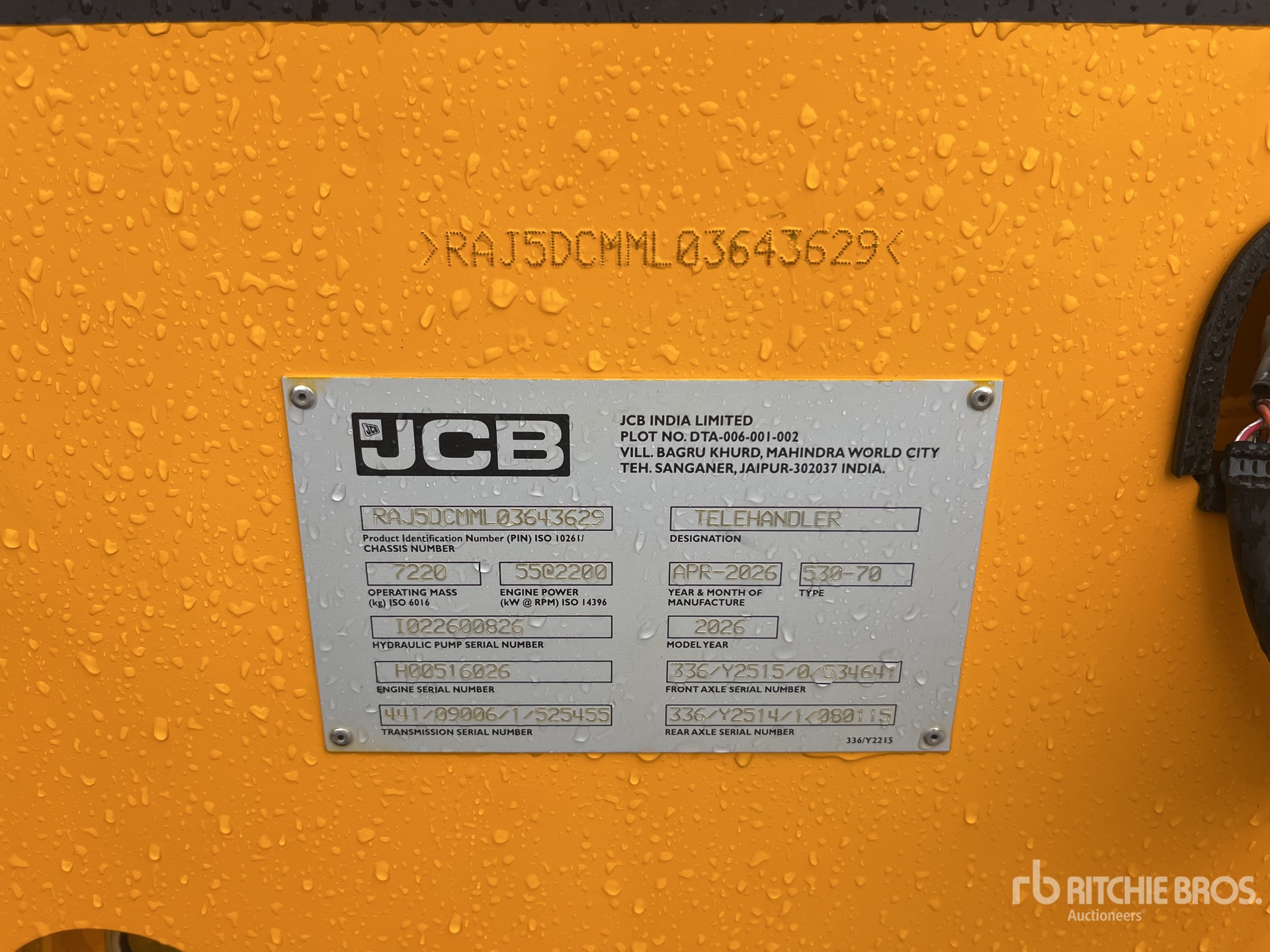 2026 JCB 530-70