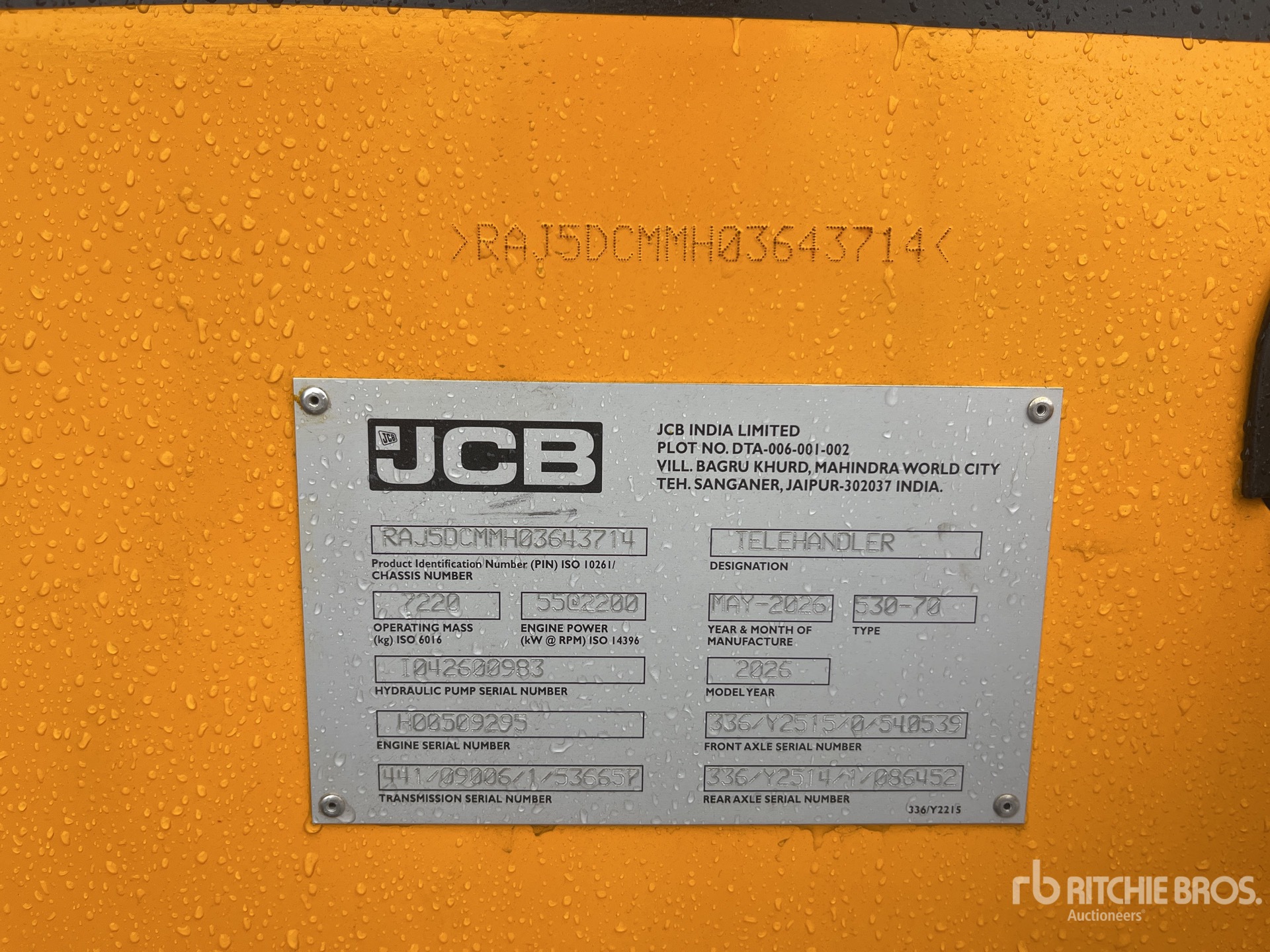 2026 JCB 530-70