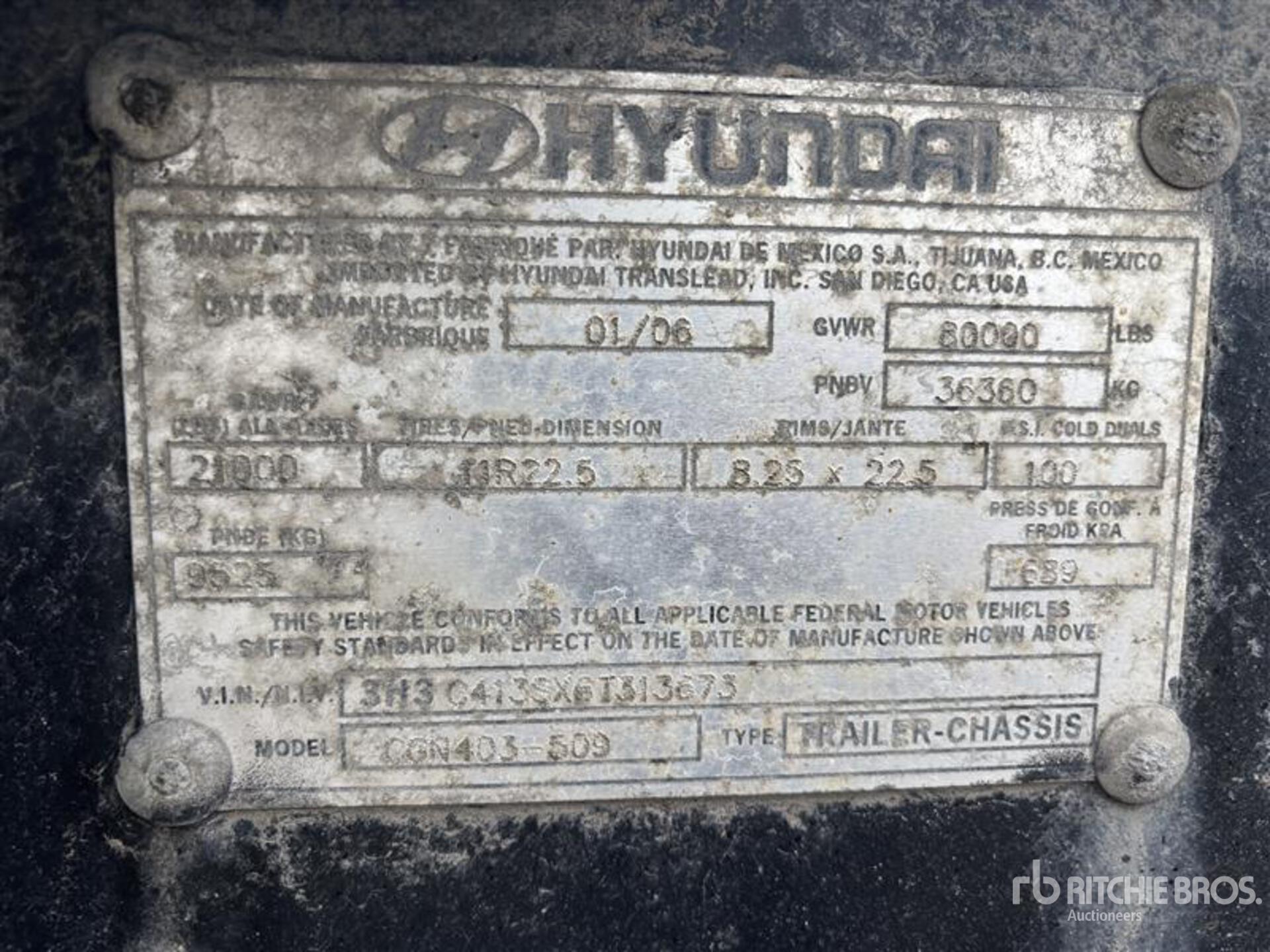 2006 Hyundai CGN403-509