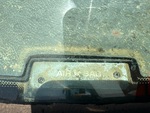 General Appearance with Frame Stamp Serial Number/VIN Photo
