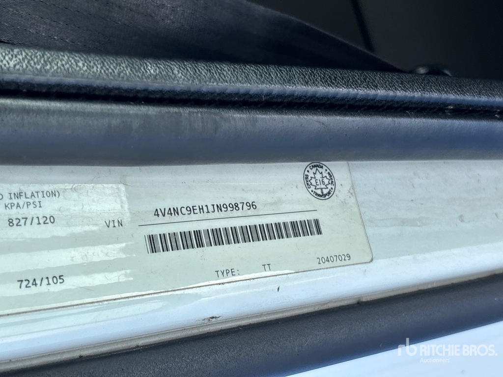 General Appearance with Frame Stamp Serial Number/VIN Photo