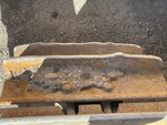 Undercarriage with Left Track Pads