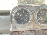 Control Station with Engine Oil Pressure