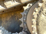 Undercarriage with Left Sprocket