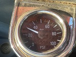 Control Station with Engine Oil Pressure