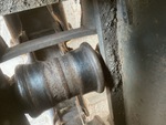 Undercarriage with Left Track Rollers