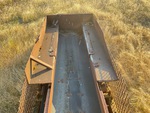 Conveyor/Rollers with Feed Hopper