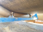 Chassis with Feed Conveyor Rollers