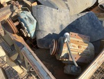 Chassis with Feed Conveyor Drive Motor