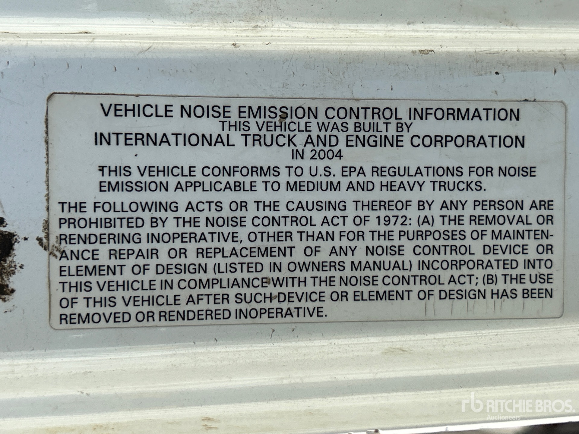 2005 International DURASTAR 4300