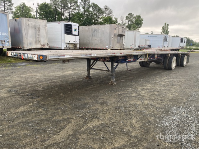 2007 Fontaine 1FTW-6-8048WSAWK Flatbed Trailer