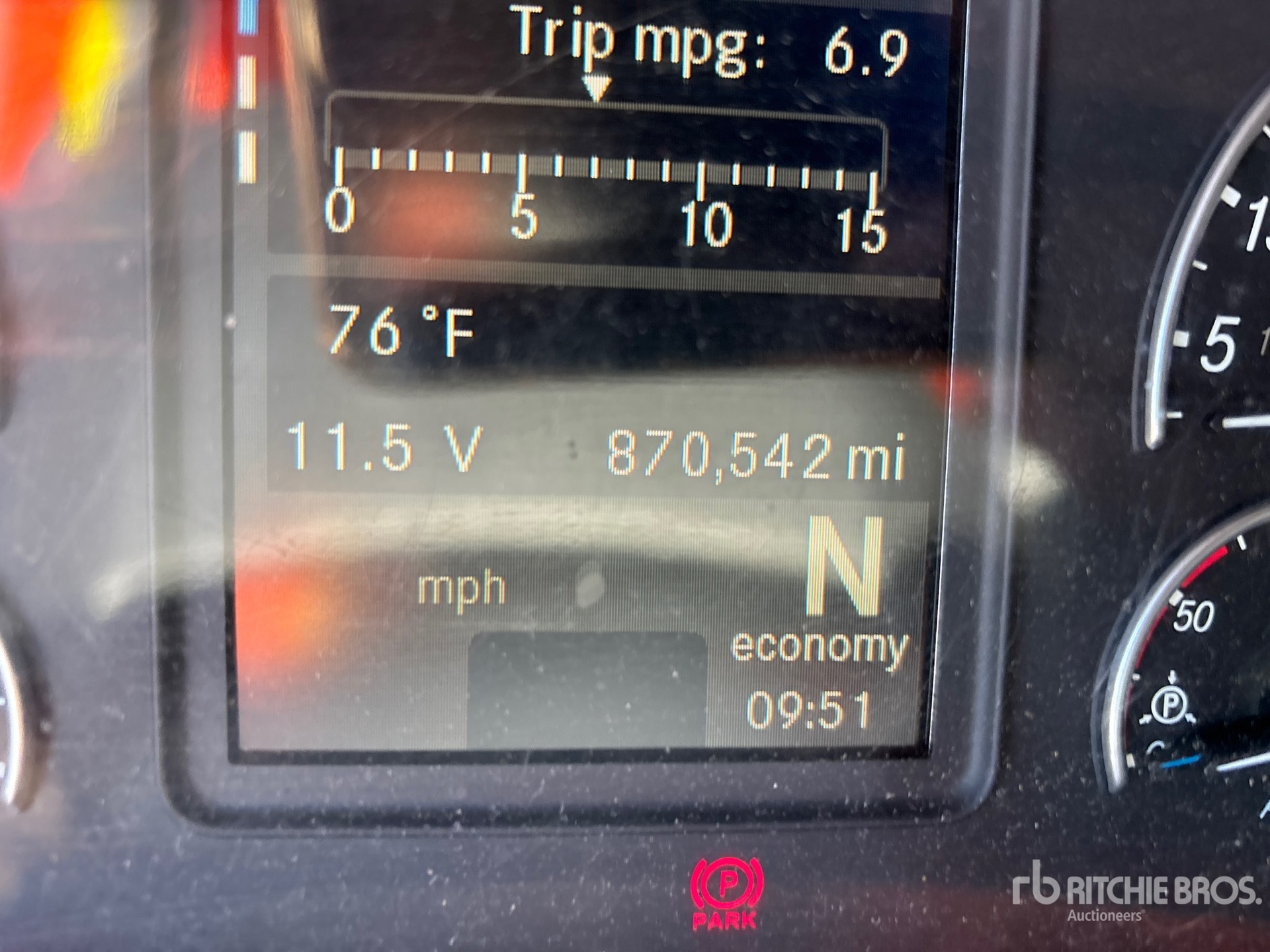 General Appearance with Hour Meter / Odometer
