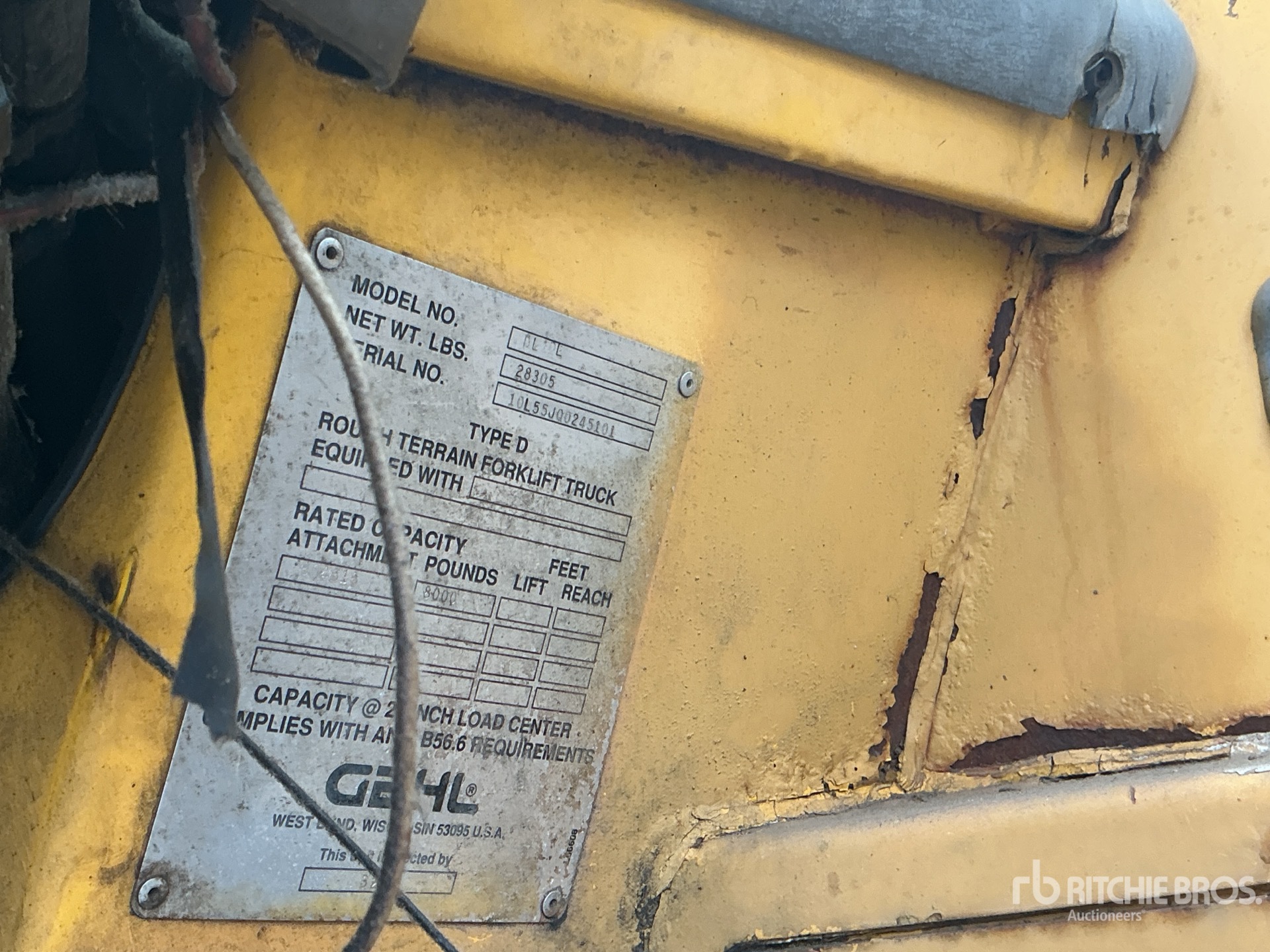 Photo of a 1999 Gehl DL10H55