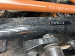 General Appearance with Frame Stamp Serial Number/VIN Photo