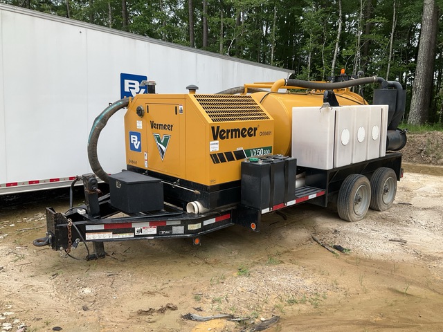 2023 Vermeer VX50-800 800 gal T/A Vacuum Excavation Unit