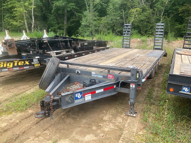 2018 Superior 20 ft T/A Equipment Trailer