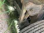 Trailer Chassis with Axle Condition
