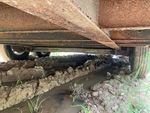 Trailer Chassis with Frame Rails/ Main Beams Condition