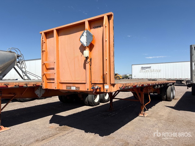 2018 Great Dane Fsp-0024-00099 36 Ft T/a Flatbed Trailer