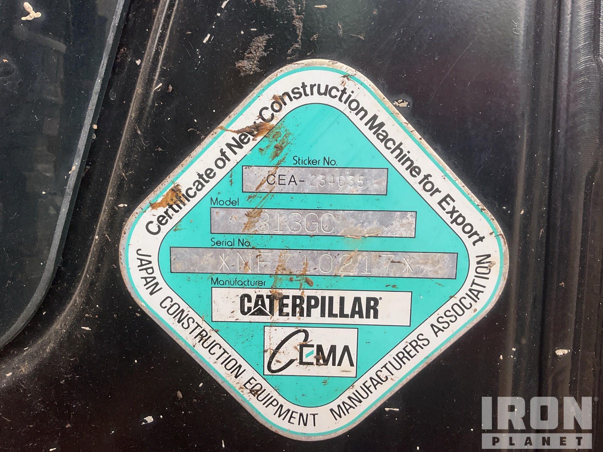 2021 Caterpillar 313GC