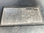 Engine with Emission Label