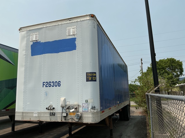 2000 Trailmobile 28 ft S/A Van Trailer 2000 Trailmobile 28 ft S/A Van Trailer
