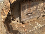 Undercarriage with Left Track Tensioner