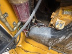 Engine with A/C Compressor