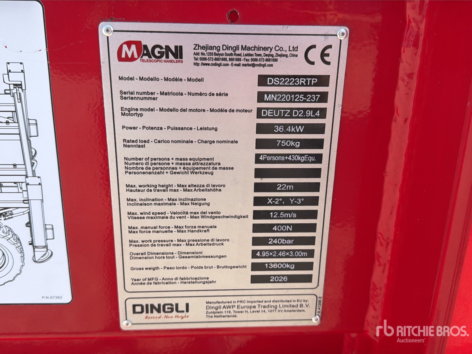 2026 Magni DS2223RTP