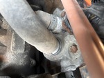 Engine with Air Compressor