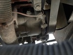 Engine with A/C Compressor