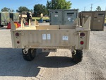 Trailer Chassis with Brake Lights Functional