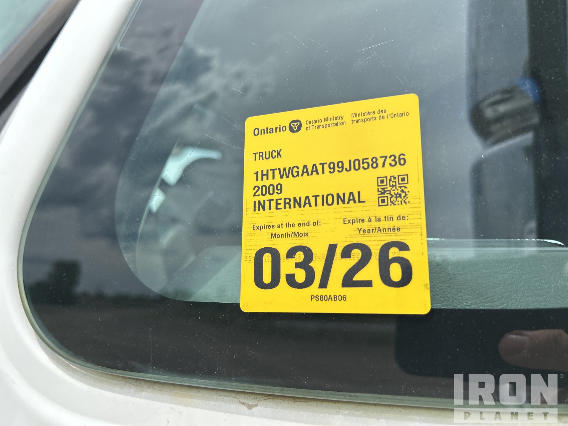 2009 International WORKSTAR SF625